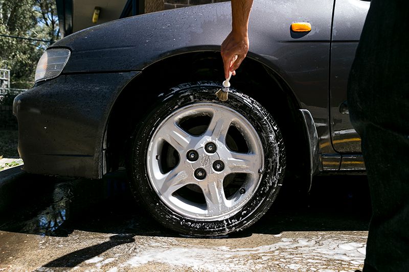 How to get rid of brown tire sidewalls Diesel Forum